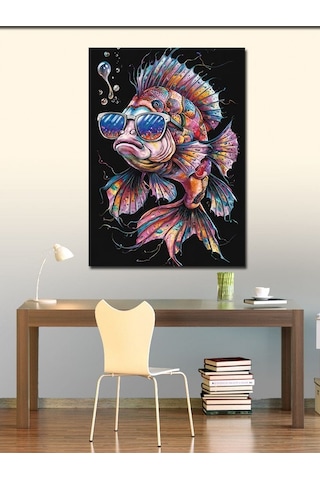 Kanvas Tablo Zamanlarda Kadın Ve Bisiklet 50cmx70cm