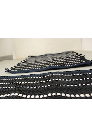 Fiat Tofaş Serçe Serme Kilim Minder 3lü Siyah Beyaz Scr