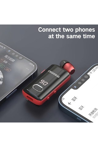 Fineblue F580 Bluetooth 5.3 Tek Kulaklı Kablosuz Kulak İçi Kulaklık