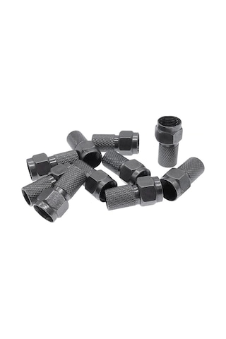 Rg6 F Konnektor Siyah 100 Adet