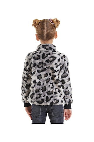 Denokids Mshb&g Leoparlı Kız Çocuk Peluş Sweatshirt Mint
