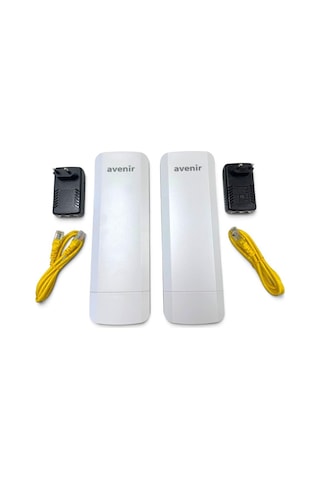 Avenir Av-br3000 2.4g Dijital Kablosuz İnternet Aktarıcı - 2 Adet Takım Set