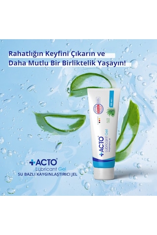 Acto Lubricant Kayganlaştırıcı Jel 100 ML