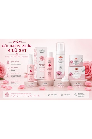 Otacı 4 Lü Cilt Bakım Seti