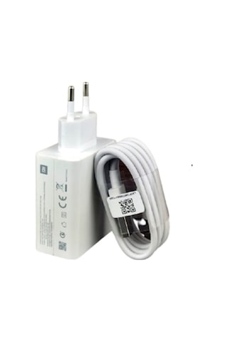Tıklakap Xiaomi 67 Watt Turbo Şarj Cihazı+Usb Type-C Şarj Kablosu