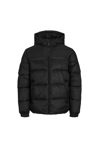 Jack & Jones Jack&Jones Kapüşonlu Büyük Beden Siyah Erkek Mont 12243520 Siyah