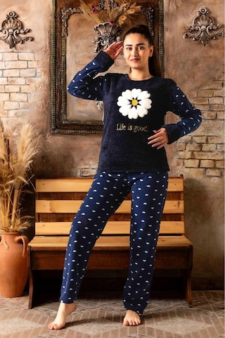 Sude Kadın Kışlık Genç Welsoft Pijama Takımı K 200/606 - 1 Adet 001