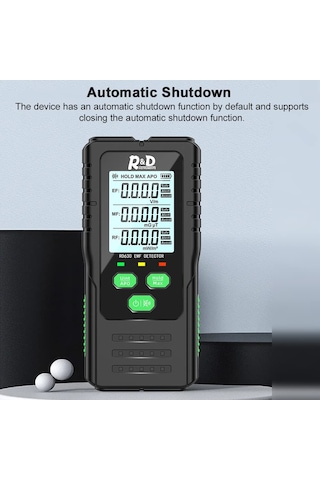 Radyasyon Lcd Test Algılama Sar Manyetik Alan Ölçüm Cihazı Elektromanyetik Yoğunluk Ölçme Tarama Dedektörü