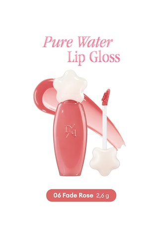 Dasique Pure Water Lip Gloss 06 Fade Rose