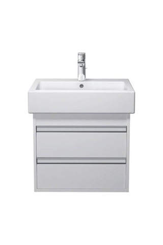 Duravit - Vero Batarya Banklı Beyaz Lavabo 60 Cm - 0454600000- Beyaz