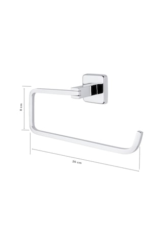 Tema Lüx Kare Plus Banyo Mutfak Kağıt Havluluk Krom