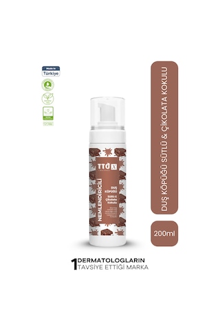 Tto-x Nemlendiricili Duş Köpüğü Sütlü&çikolata Kokulu 200ml Çikolata 10744785