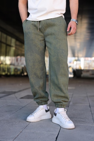 Madmext Haki Batik Desenli Jogger Eşofman Altı E6582 Haki