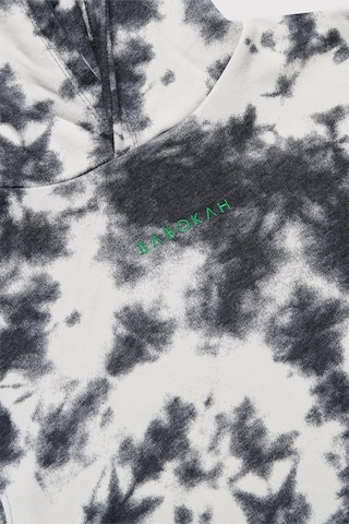 Kids Boy Kapüşonlu Loose Fit Kolsuz Batik Sweatshirt Çok Renkli