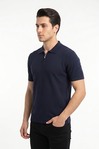 Baglan Erkek Spor Polo Yaka Triko Tişört Bgl-st05371 Lacivert