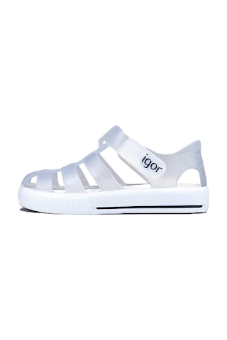 İgor Igor S10171-038 Star Unisex Çocuk Sandalet Beyaz