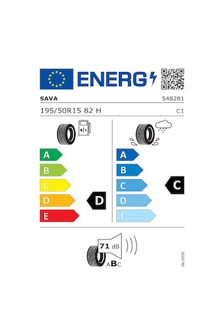 Sava 195/50R15 82H Intensa Hp Yaz Lastiği 2025