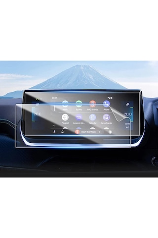 Peugeot 2008 Gt 10'' Navigasyon Ekran Koruyucu Film Makyajlı Kasa
