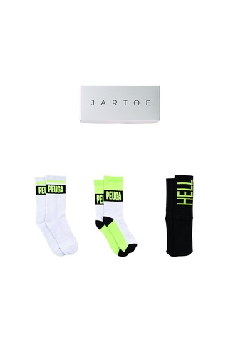 Erkek Rei 3'lü Spor Soket Çorap Renkli