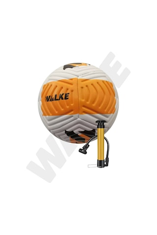 Walke 5 Numara Futbol Topu Pompa Hediyeli Turuncu