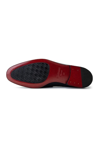 Valentino Valentıno Erkek Hakiki Deri Mavi Loafer Ayakkabı 667 20090 Erk Ayk Y23 Blue Mavi