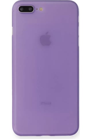 Newface Apple, Uyumlu iPhone 7 Plus Kılıf Pp Ultra İnce Kapak - Mor