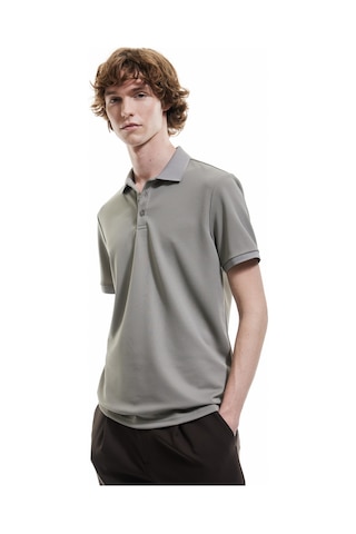 Koton Pike Kumaş Kısa Kollu Slim Fit Polo Yaka Tişört Gri 5sam10002mk Gri