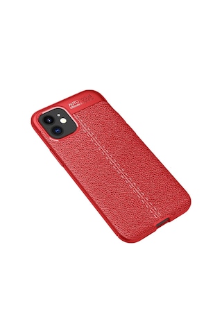 Cosmotex Newface Apple iPhone Uyumlu 12 Mini Kılıf Auto Focus Kapak - Kırmızı