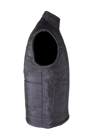 Kışlık Polar Astarlı Yelek İş Güvenliği Ve Outdoor İçi Micro Konforlu Fonksiyonel Tasarım Siyah