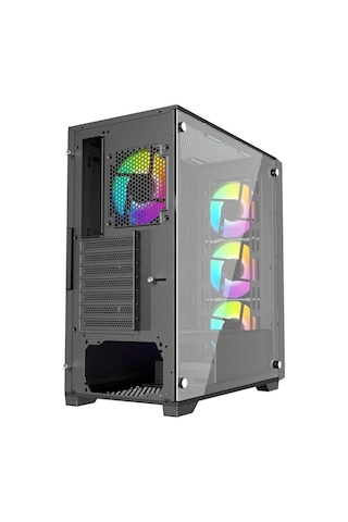 Powerboost Pb-p711b Usb 3.0 Mesh Argb Fanlı Gaming Kasa
