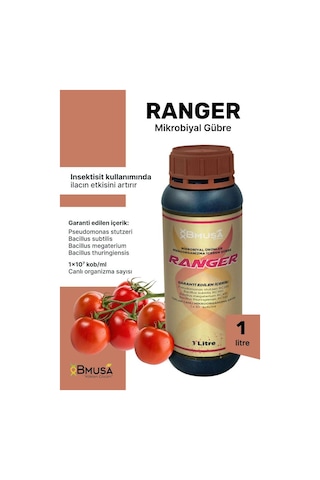 Bmusa Ranger Mikrobiyal Gübresi 1 Lt 1000 ML