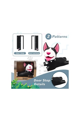 Sevimli Tasarımlı Sevimli Köpek Kapı Durdurucu - 10 Cm X 5 Cm X 3 Cm, 2'li Set B