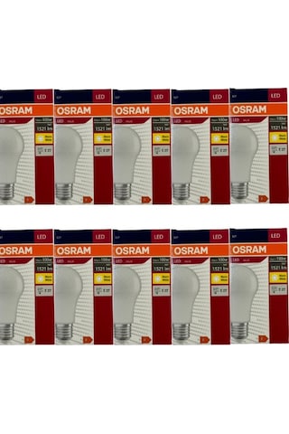Osram 13w 100w 2700k Sarı Işık E27 Duylu Led Ampul 10 Adet