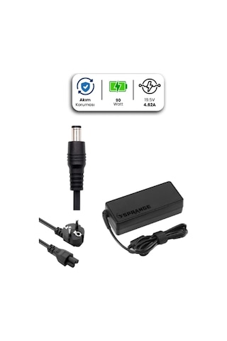 19.5v 4.62a 4.5 3.0mm 90w Dell İçin Laptop Adaptör