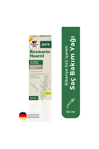 Doppelherz Biberiye Özü İçeren Saç Bakım Yağı 50 ML
