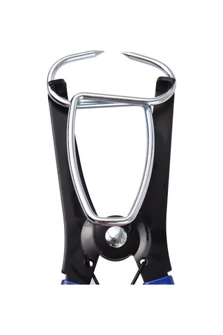 Dancemonkey Ahşap İşleri İçin 10 Adet Yaylı Mengeneli Metal Pense - Mavi, Çerçeve Ve Kalıplama İçin Mavi