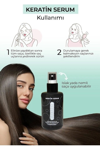 Keratin Saç Serumu 75 Ml - Yıpranmış Saçlar İçin - Mrfs