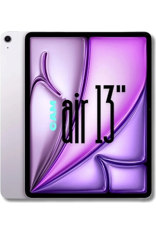 İpad Air 13 M3 Çip Uyumlu 2025 13 İnç Fuchsia İnce Temperli Cam Ekran Koruyucu