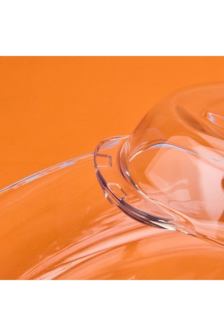 Masterchef Twin Isıya Dayanıklı Oval Cam Tencere Seti - Şeffaf Şeffaf