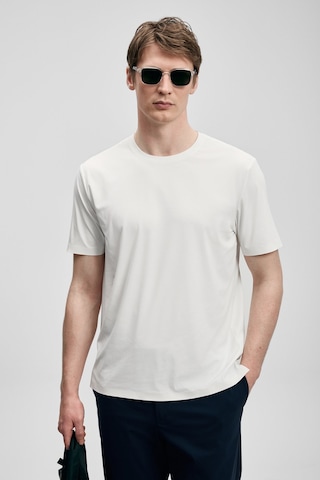 Lufian Nuvor Erkek T-shirt 111020319 Beyaz