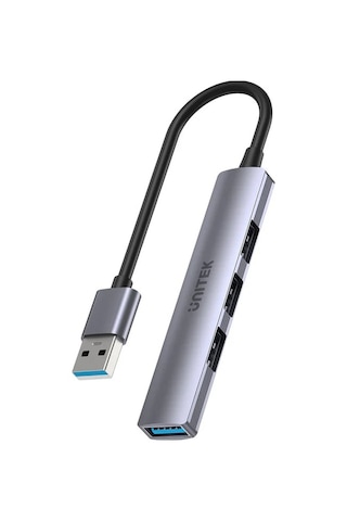Unıtek Type-a To 4 Port Usb Hub Usb3.0 + 3 X Usb2.0 H1208a