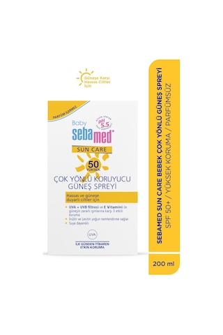 Baby Güneş Sprey Spf 50+ 200 Ml Parfümsüz