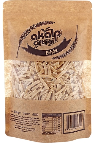 Akalp Çiftliği Ev Yapımı Erişte 400 G