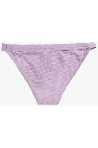 Koton Slim Kalıp Bikini Alt Lila 2sak00100bm Lila