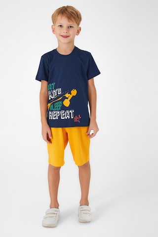 Rolypoly Sleep Repeat Lacivert Erkek Çocuk Bermuda Takım Lacivert Rolypoly Sleep Repeat Lacivert Erkek Çocuk Bermuda Takım Lacivert