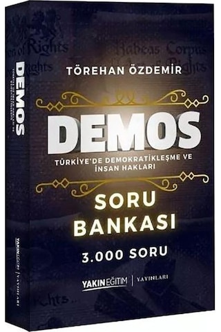Yakın Eğitim Demos İnsan Hakları Soru Bankası Törehan Özdemir