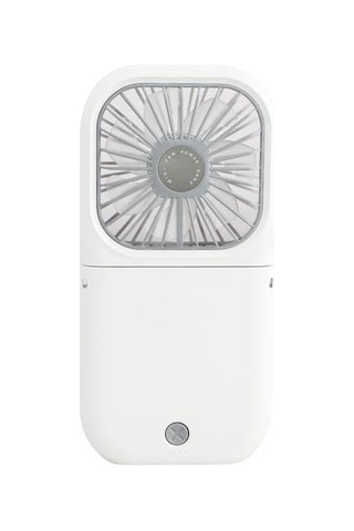 Taşınabilir Mini Fan Usb Güç Bankası İle Şarj Edilebilir El Fan 80cpnı Beyaz