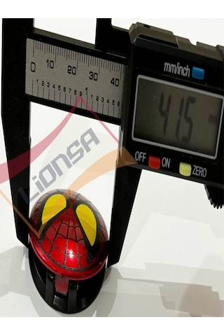 Start Stop Düğme Üzeri Çerçeve Aksesuar Örümcek Adam