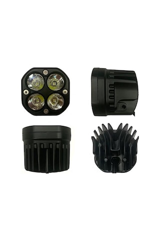 40w Beyaz Işık Motosiklet Led Spot Far Araba Ön Tampon Işık Off-road Araç Modifiye Çatı Işık