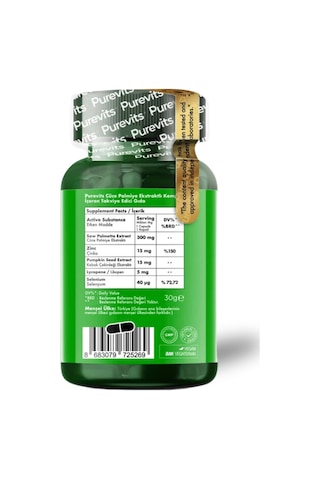 Purevits Saw Palmetto Complex 60 Kapsül